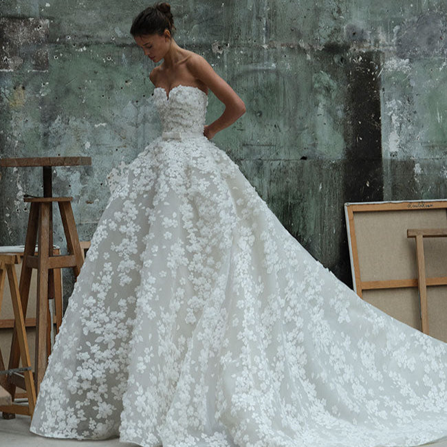 elie saab pink wedding dress Look 9 ELIE SAAB