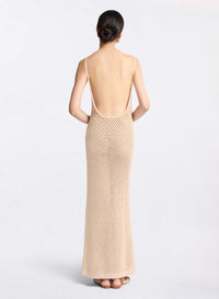 Embellished Mesh Dress