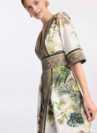 Savannah Print Cotton Dress