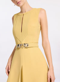 Elephant Buckle Midi Dress