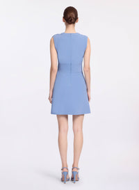 Lace Up Cady Short Dress