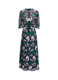 Macram‚ Midi Dress