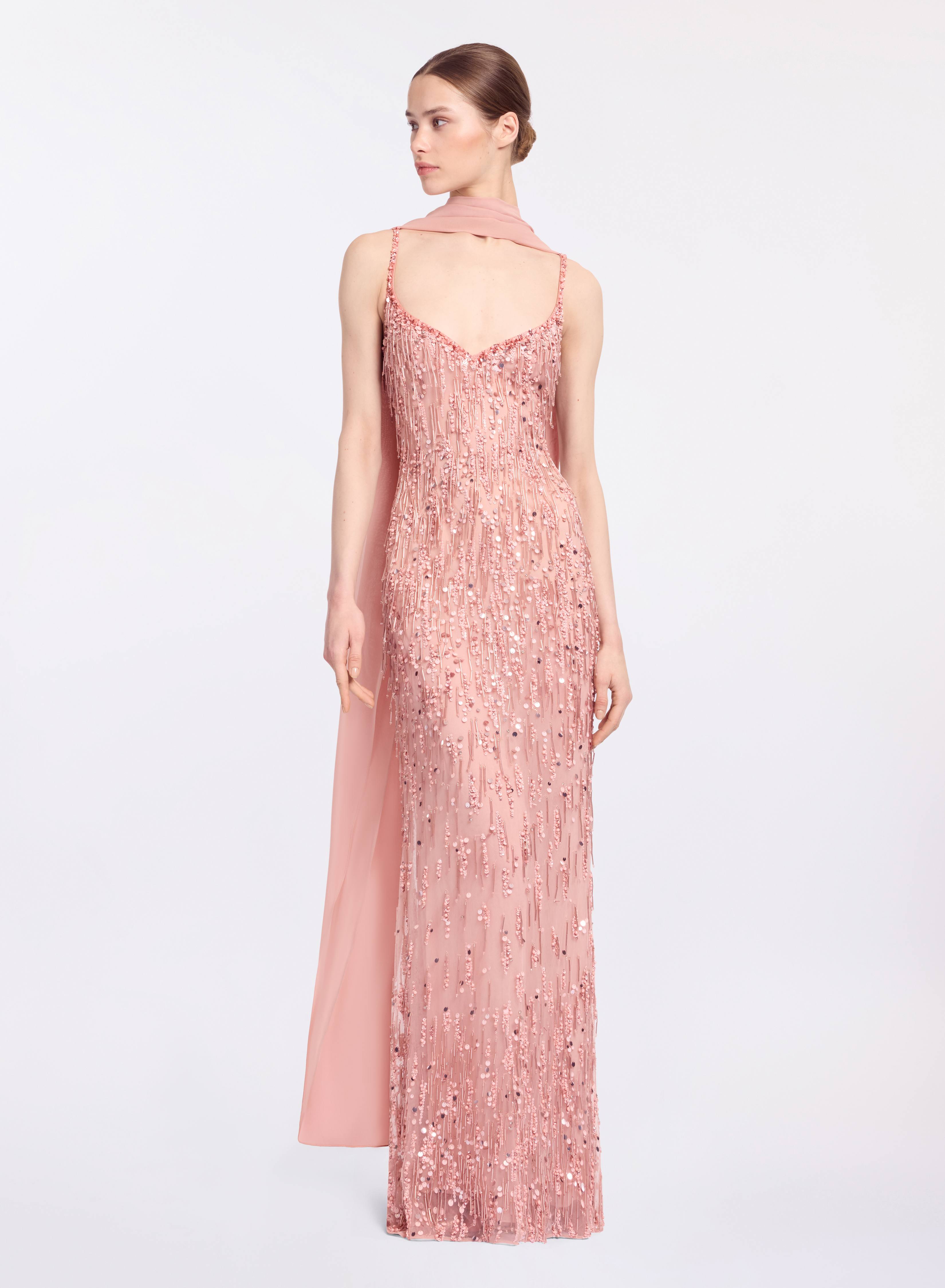 Bead Embroidered Long Dress ELIE SAAB Bead Embroidered Long Dress ELIE SAAB