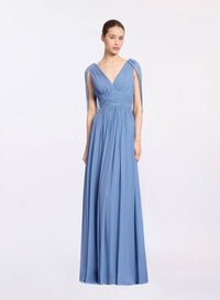 Silk Long Dress