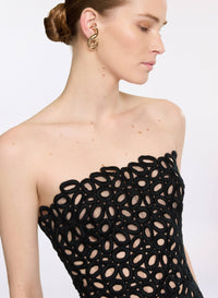 Macramé Short Dress