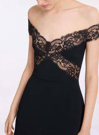 Off-The-Shoulder Short Dress