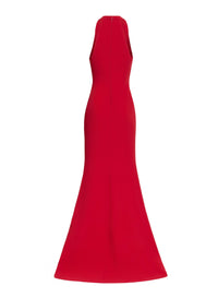 Long Cady Dress with Bow Detail