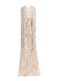 Sequin Embroidered Long Dress