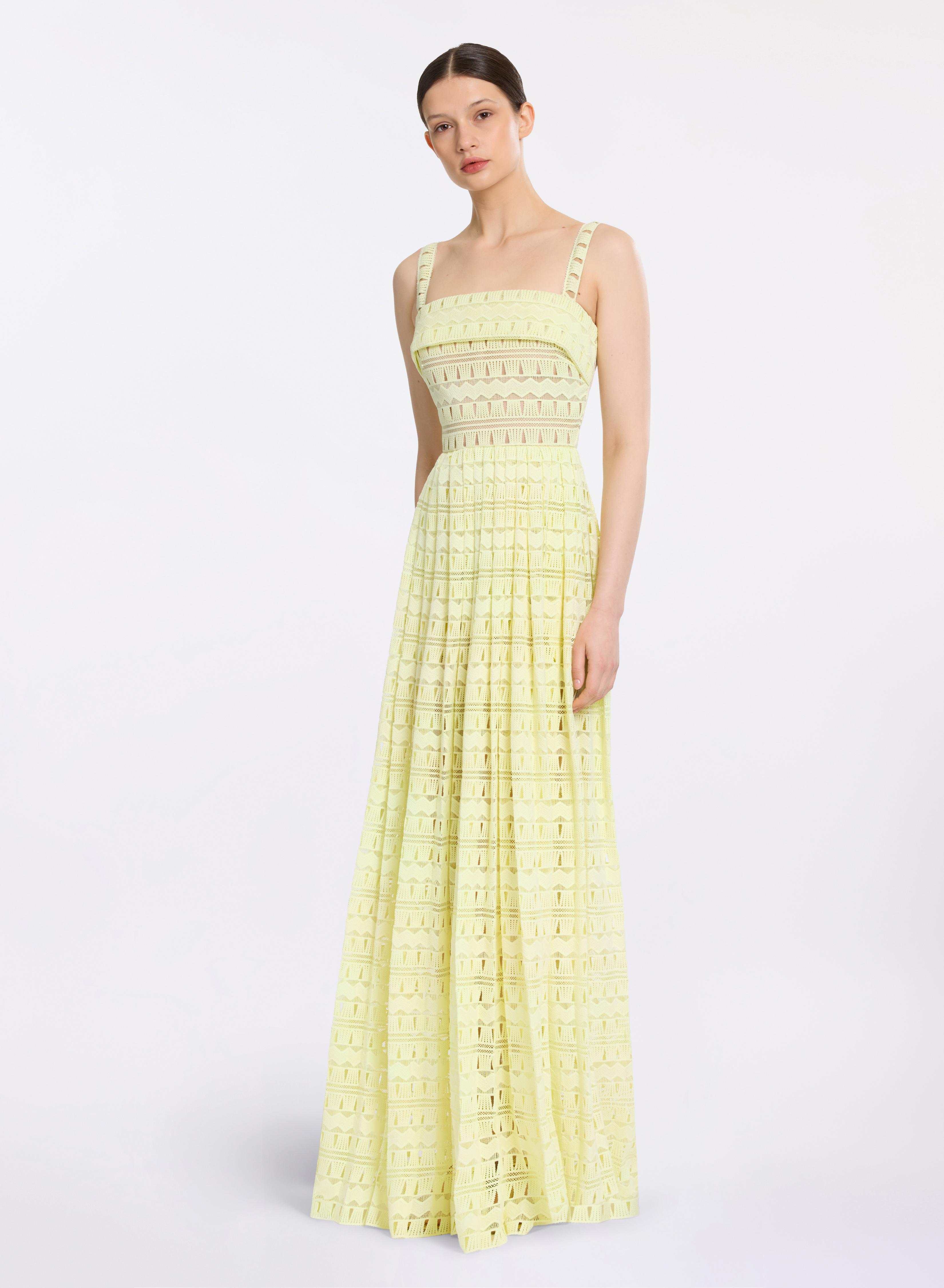 Macramé Long Dress – ELIE SAAB