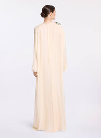 Printed Chiffon Kaftan