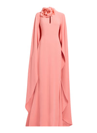 Flower Embellished Cady Dress