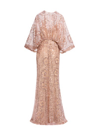 Sequin Embroidered Tulle Dress