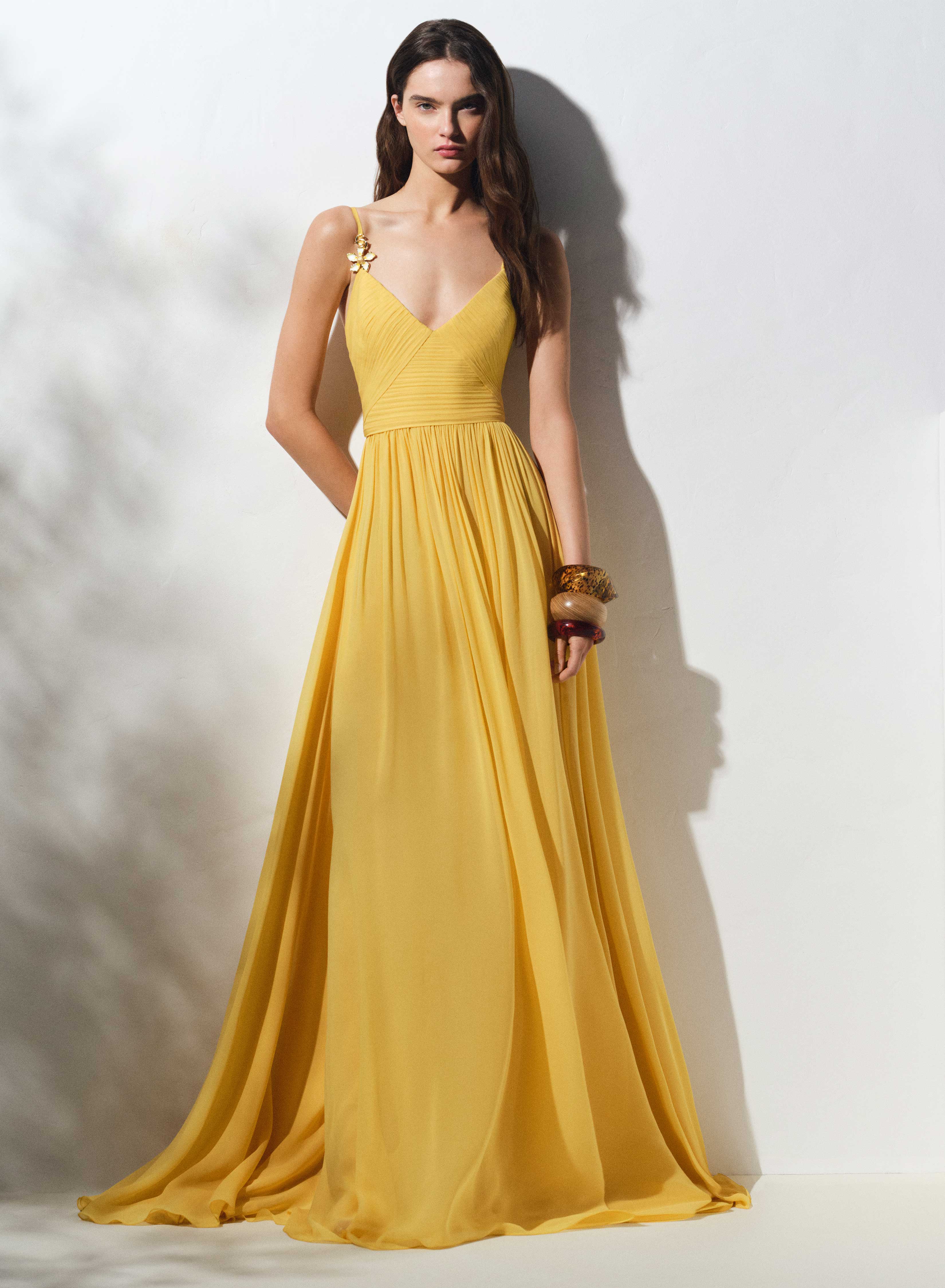 elie saab silk long dress Silk Long Dress – ELIE SAAB