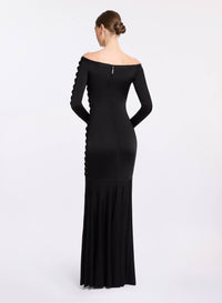 Off-The-Shoulder Knit Dress