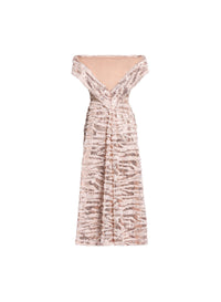 Open Back Midi Dress