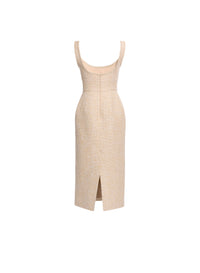 Tweed Midi Dress