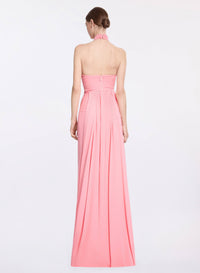 Silk Halter Dress