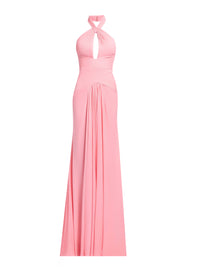 Silk Halter Dress