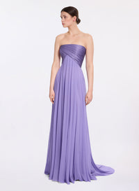 Satin & Silk Long Dress