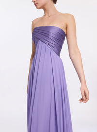Satin & Silk Long Dress
