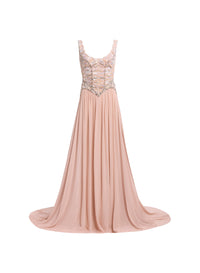 Bead Embroidered Corset Dress