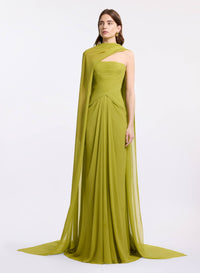 Strapless Silk Long Dress (PP)