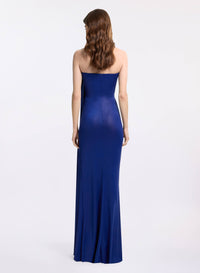 Strapless Draped Dress