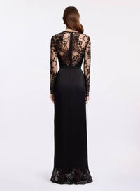 Envers Satin with Lace Dress (PP)