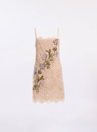Bead Embroidered Lace Dress