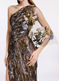 One-Shoulder Long Dress