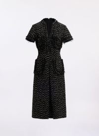 Tweed Midi Dress