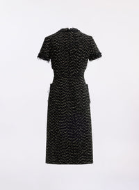 Tweed Midi Dress