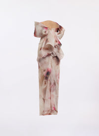 Floral Organza Midi Dress