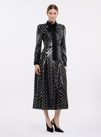 Sequin Midi Dress