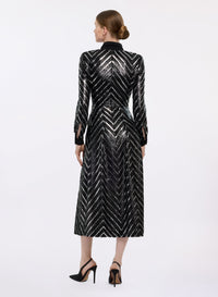 Sequin Midi Dress