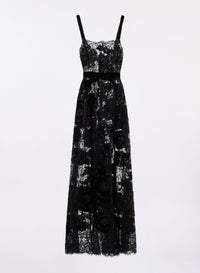 Sequin Embroidered Long Dress (PP)