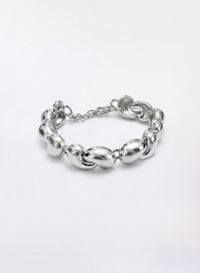 Silver Spiral Bracelet