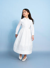 Embroidered Cotton Dress