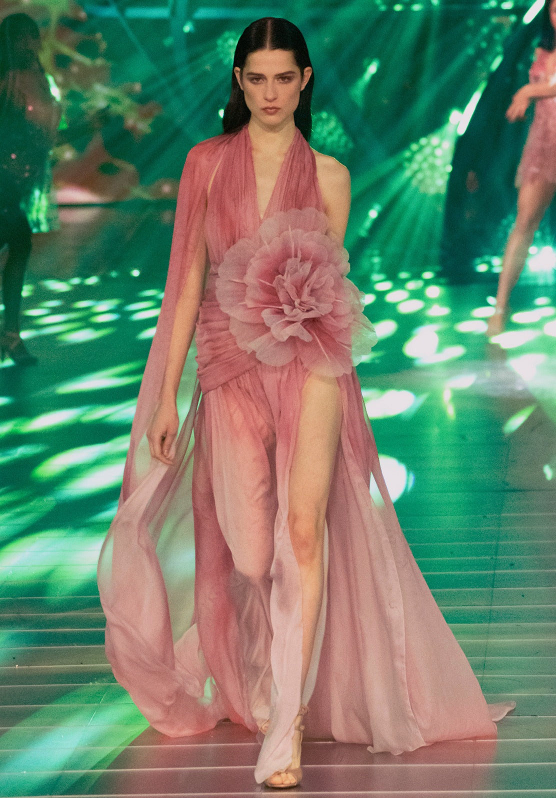 elie saab pink dress Look 7 ELIE SAAB