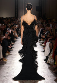 ELIE SAAB HAUTE COUTURE AW24-25 LOOK 2 BACK IMAGE