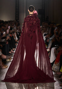 ELIE SAAB HAUTE COUTURE AW24-25 LOOK 21 BACK IMAGE