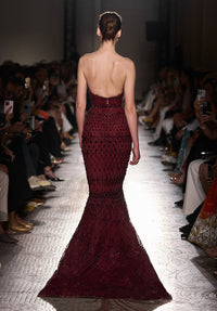 ELIE SAAB HAUTE COUTURE AW24-25 LOOK 26 BACK IMAGE