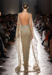 ELIE SAAB HAUTE COUTURE AW24-25 LOOK 51 BACK IMAGE