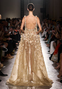 ELIE SAAB HAUTE COUTURE AW24-25 LOOK 53 BACK IMAGE