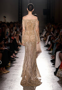 ELIE SAAB HAUTE COUTURE AW24-25 LOOK 55 BACK IMAGE