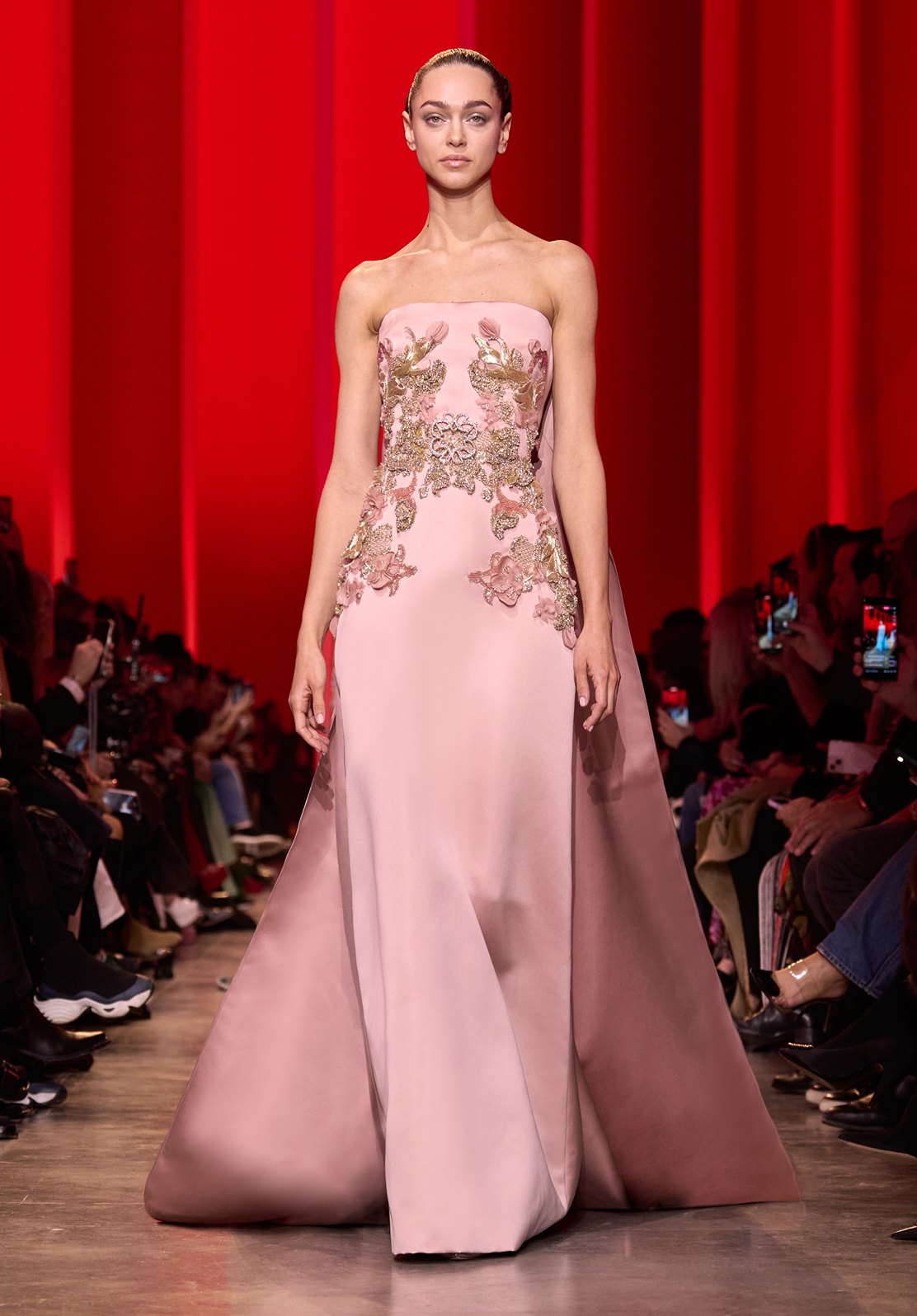 elie saab pink dress Look 23 ELIE SAAB