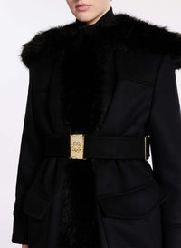 Wool and Fur Jacket