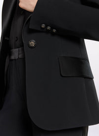 Cady and Satin Blazer