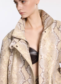 Leather Bomber Jacket