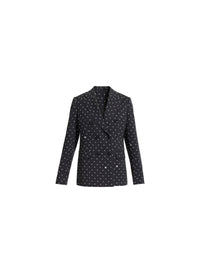 Printed Cady Blazer